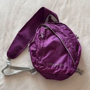 Eddie Bauer Purple Backpack